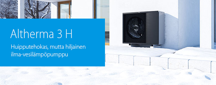 Daikin Altherma 3 H on sijoitus mukavuuteen ja energiansäästöön