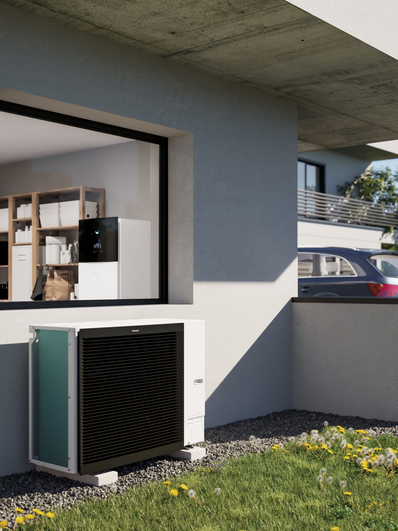 Daikin ilma-vesi-lämpöpumppu