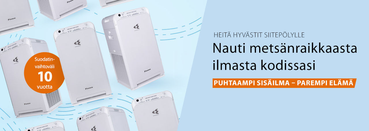 Ilmanpuhdistimen rakenteen kuva