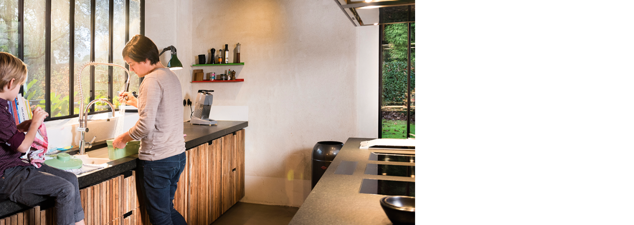 Ilma-vesilämpöpumppu tuottaa myös lämmintä käyttövettä kotiin