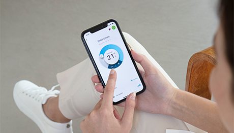 Onecta-sovellus älypuhelimessa