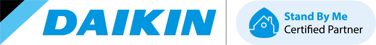 Daikin Stand By Me Certified Partner -ohjelman logo