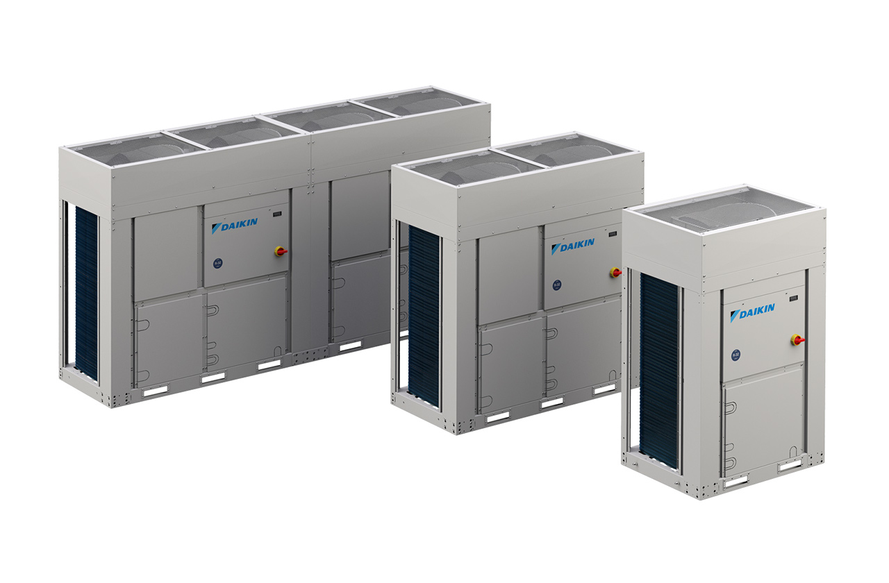 R-32 pieni invertterivedenjäähdytin 64 - 90 kW